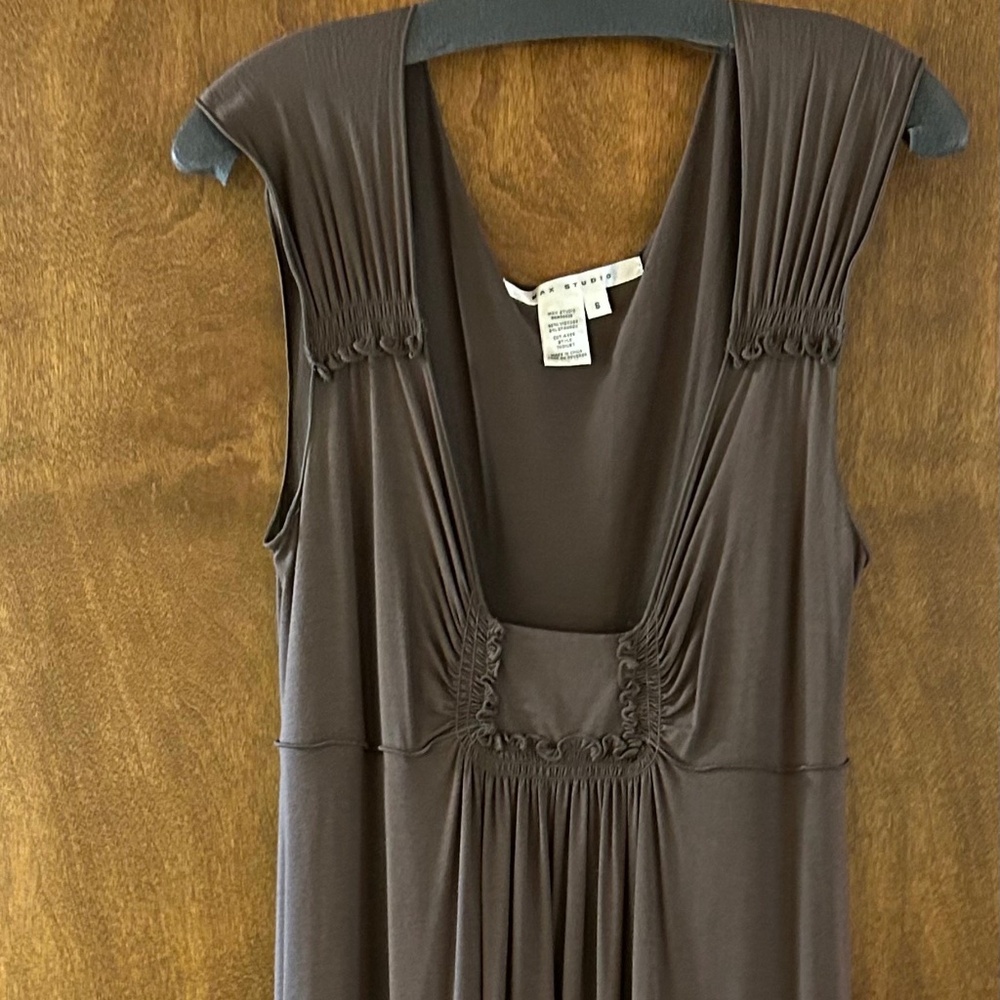 Max Studio Dress , Espresso Brown Color, Size S